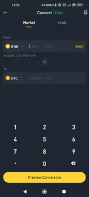 Binance android App screenshot 5